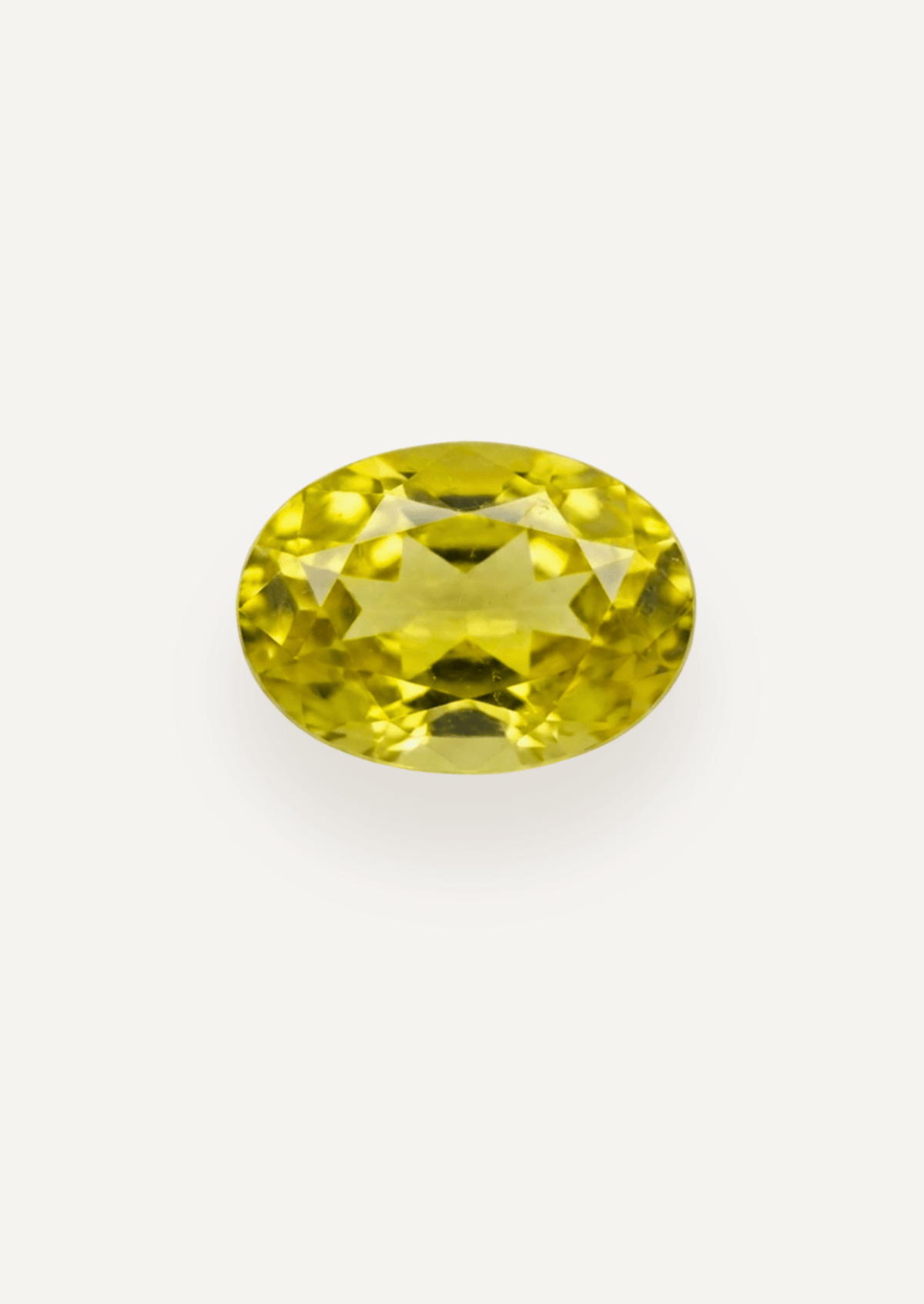 0.79ct Queensland Yellow Parti Oval Cut Sapphire - Molten Store