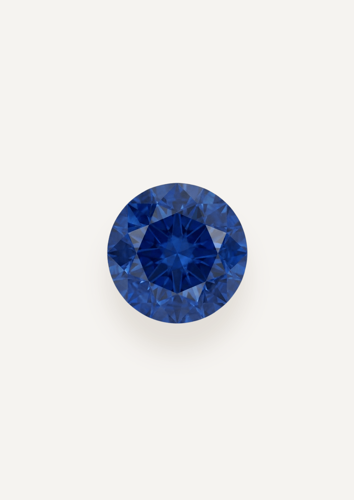 0.80 TCW Ceylon Blue Round Brilliant Cut Sapphire Pair - Molten Store