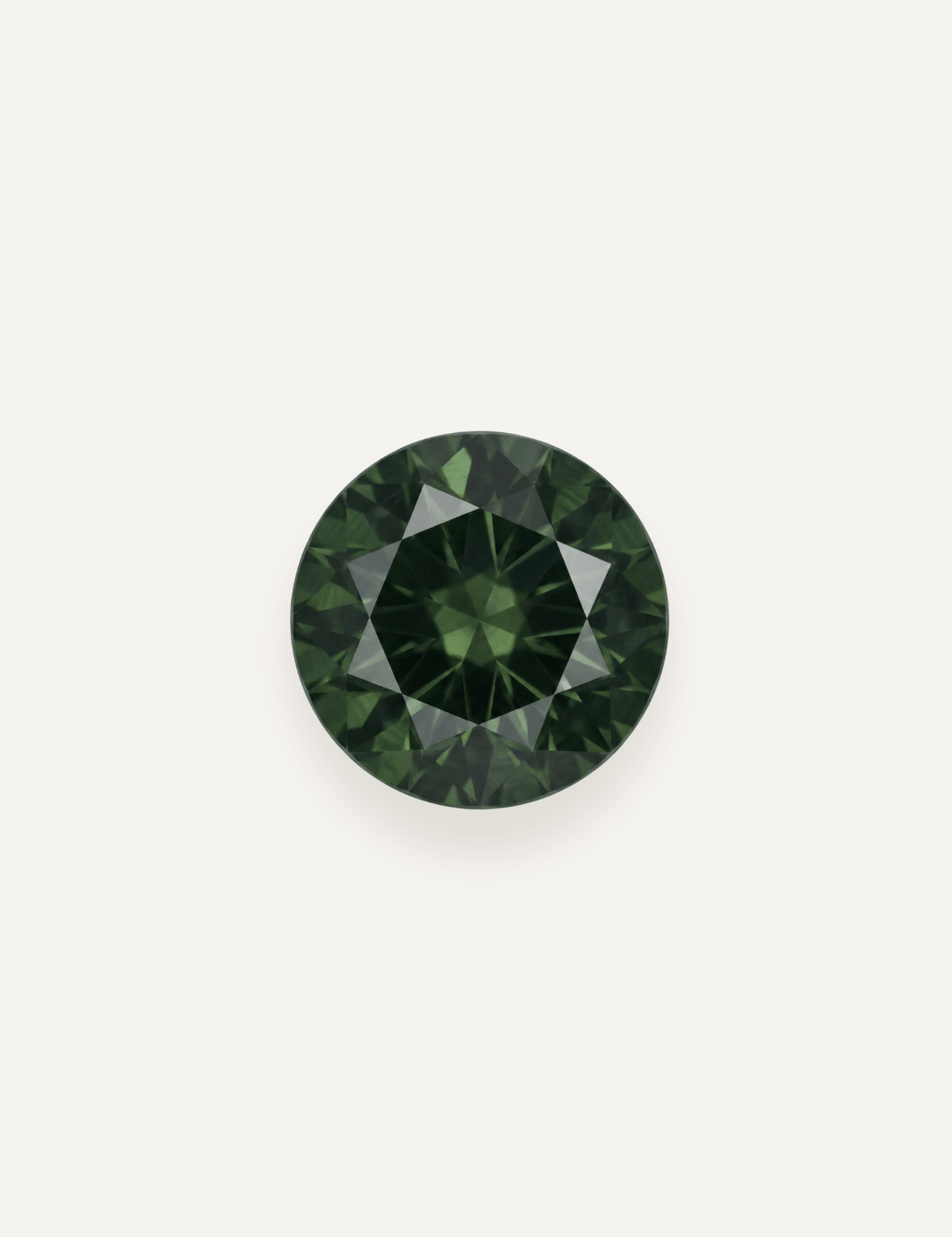 0.84ct Queensland Teal Parti Round Cut Sapphire - Molten Store