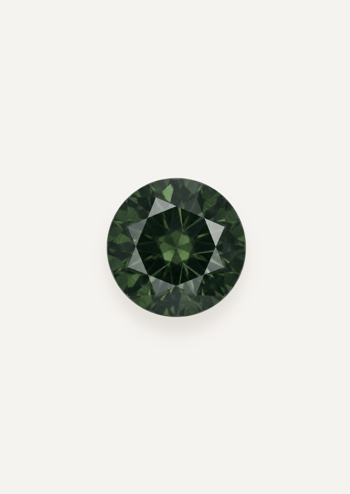 0.84ct Queensland Teal Parti Round Cut Sapphire - Molten Store