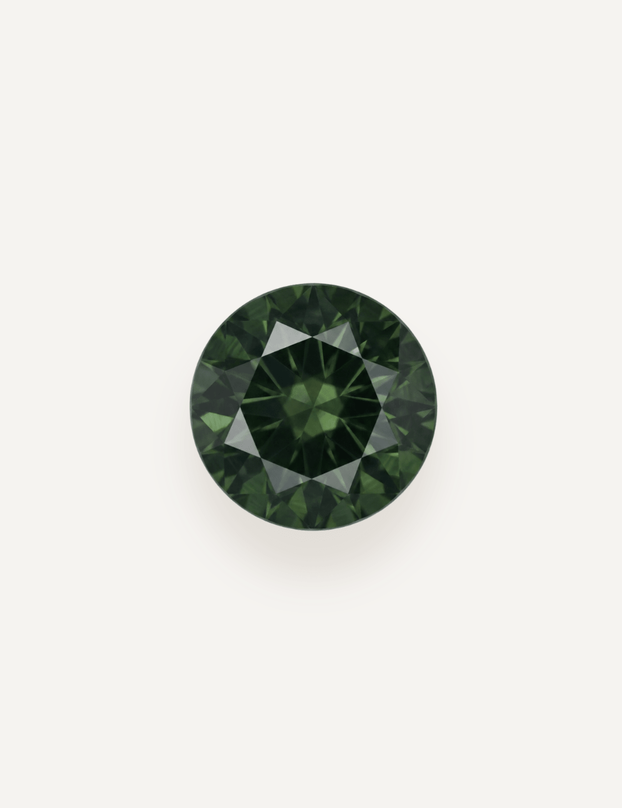 0.84ct Queensland Teal Parti Round Cut Sapphire - Molten Store