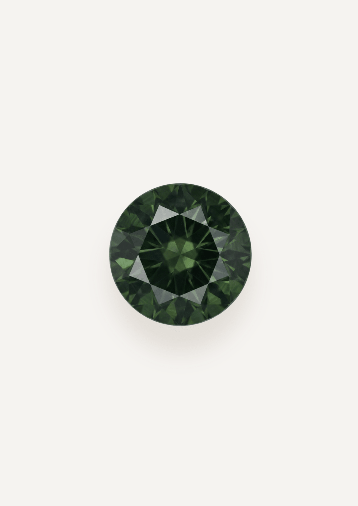 0.84ct Queensland Teal Parti Round Cut Sapphire - Molten Store
