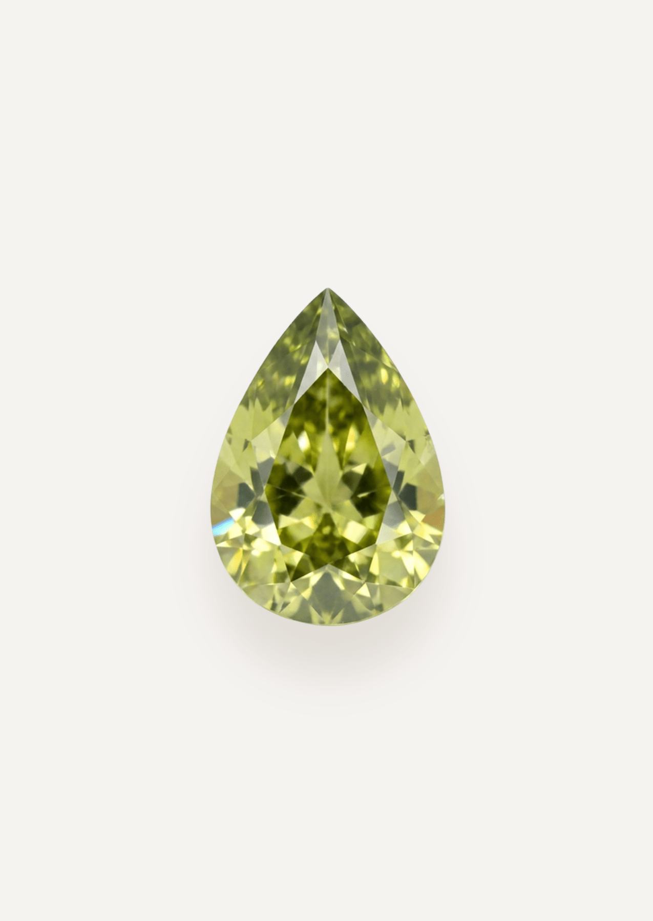 0.84ctw Green Pear Cut Sapphire Pair - Molten Store