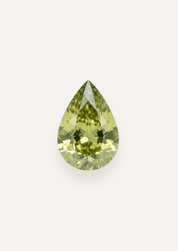 0.84ctw Green Pear Cut Sapphire Pair - Molten Store