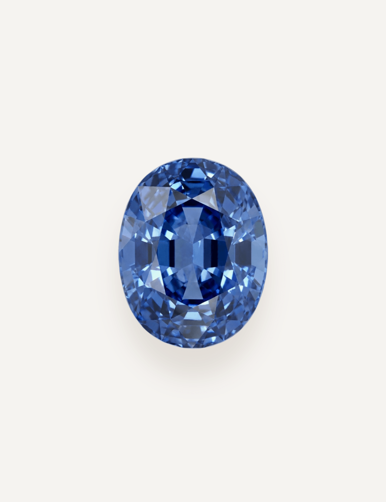 0.87ct Ceylon Blue Oval Cut Sapphire - Molten Store