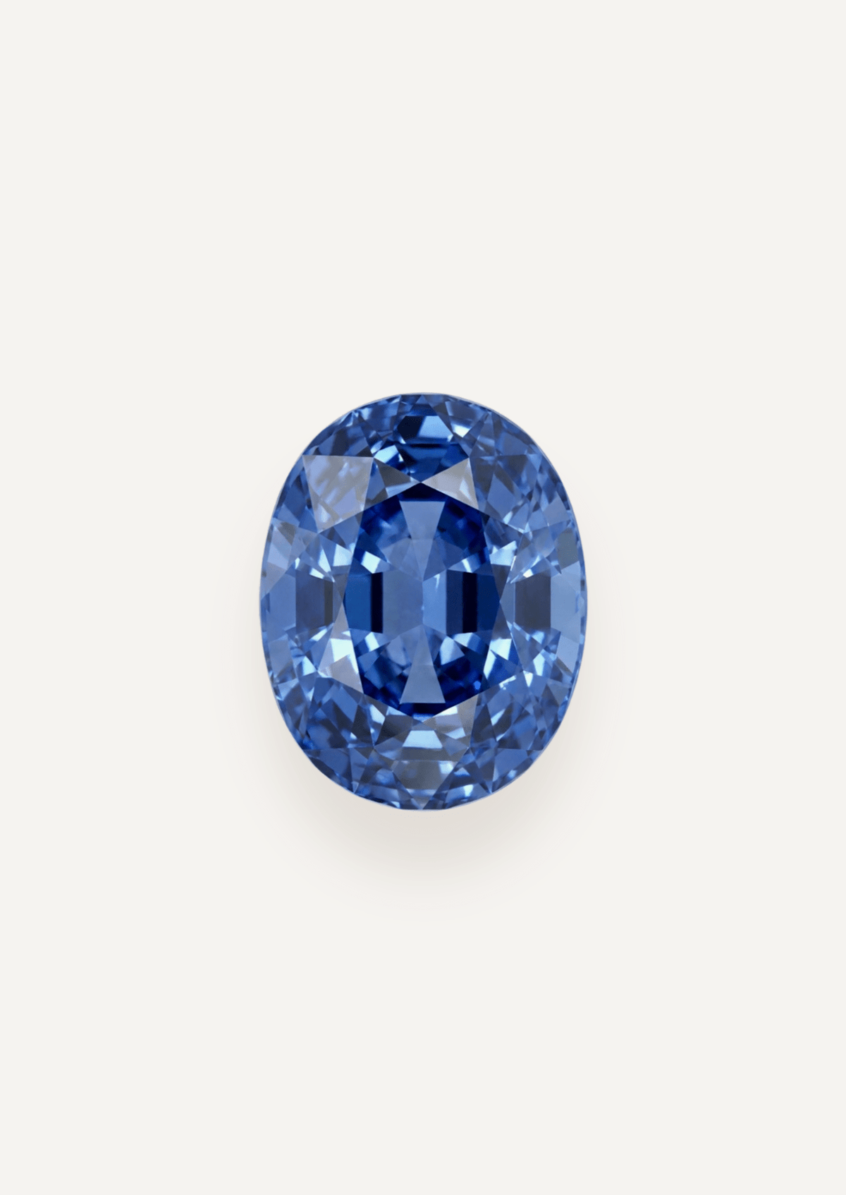 0.87ct Ceylon Blue Oval Cut Sapphire - Molten Store