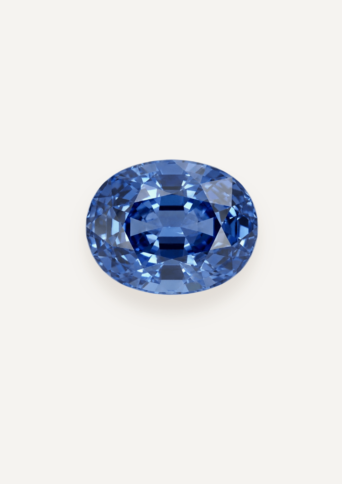 0.87ct Ceylon Blue Oval Cut Sapphire - Molten Store