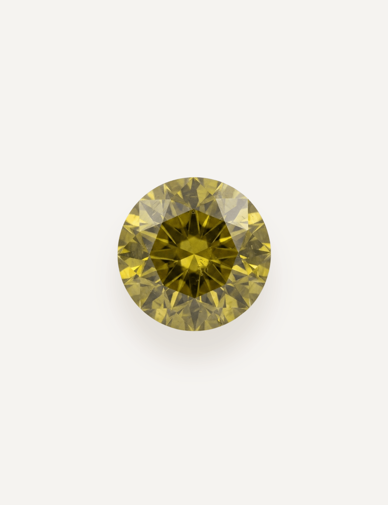 0.88ct Queensland Green Parti Round Cut Sapphire - Molten Store