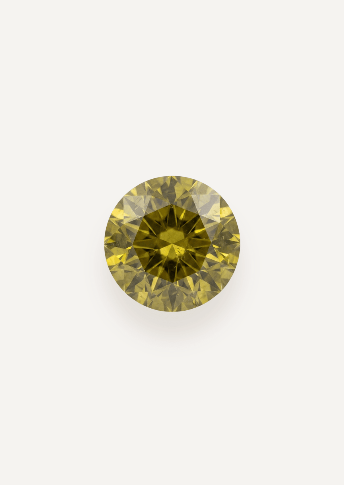 0.88ct Queensland Green Parti Round Cut Sapphire - Molten Store