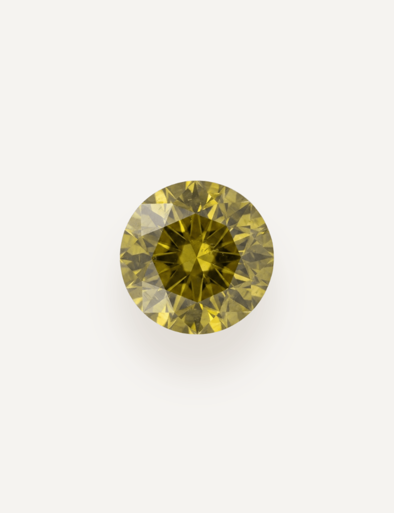 0.88ct Queensland Green Parti Round Cut Sapphire - Molten Store