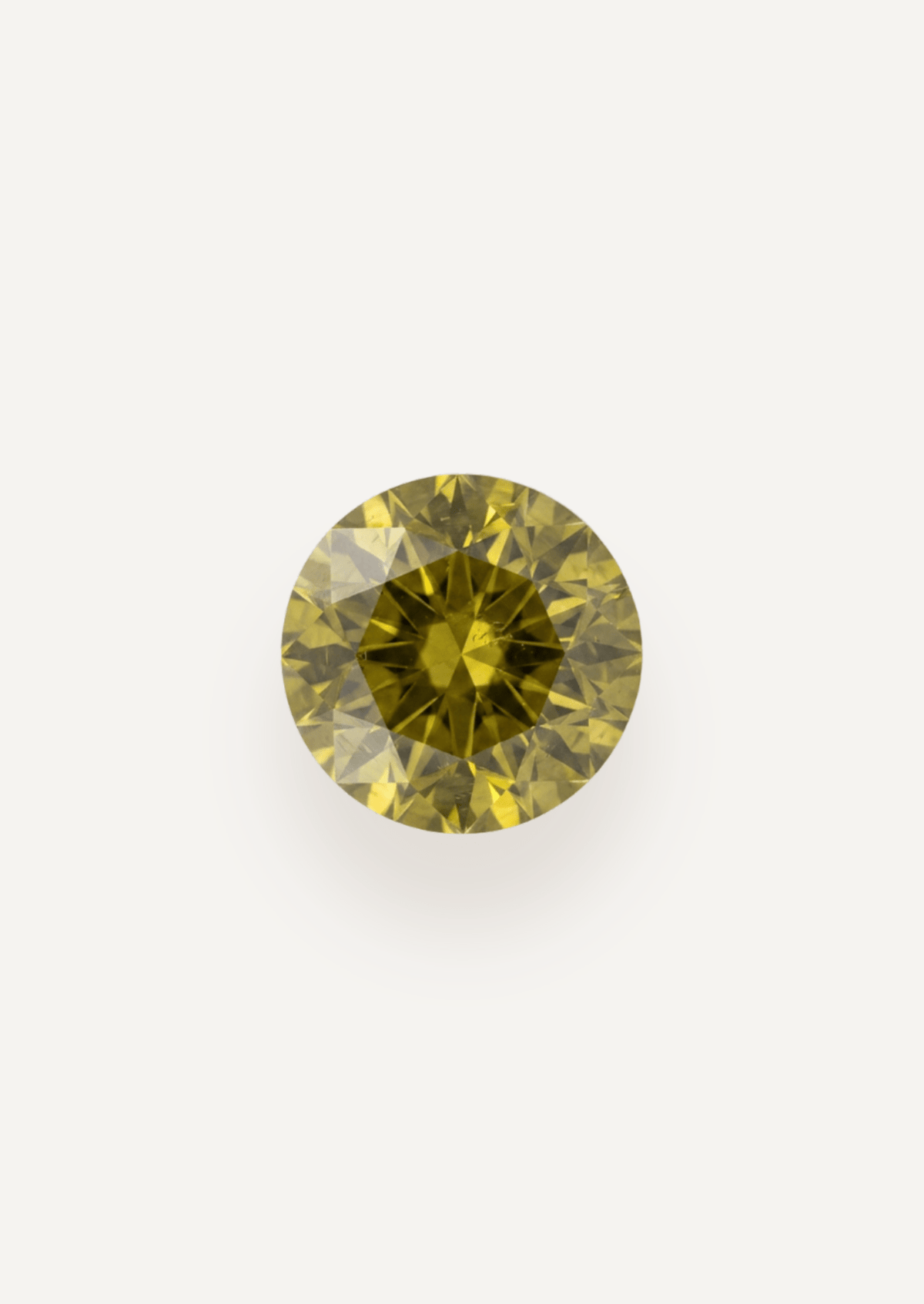 0.88ct Queensland Green Parti Round Cut Sapphire - Molten Store