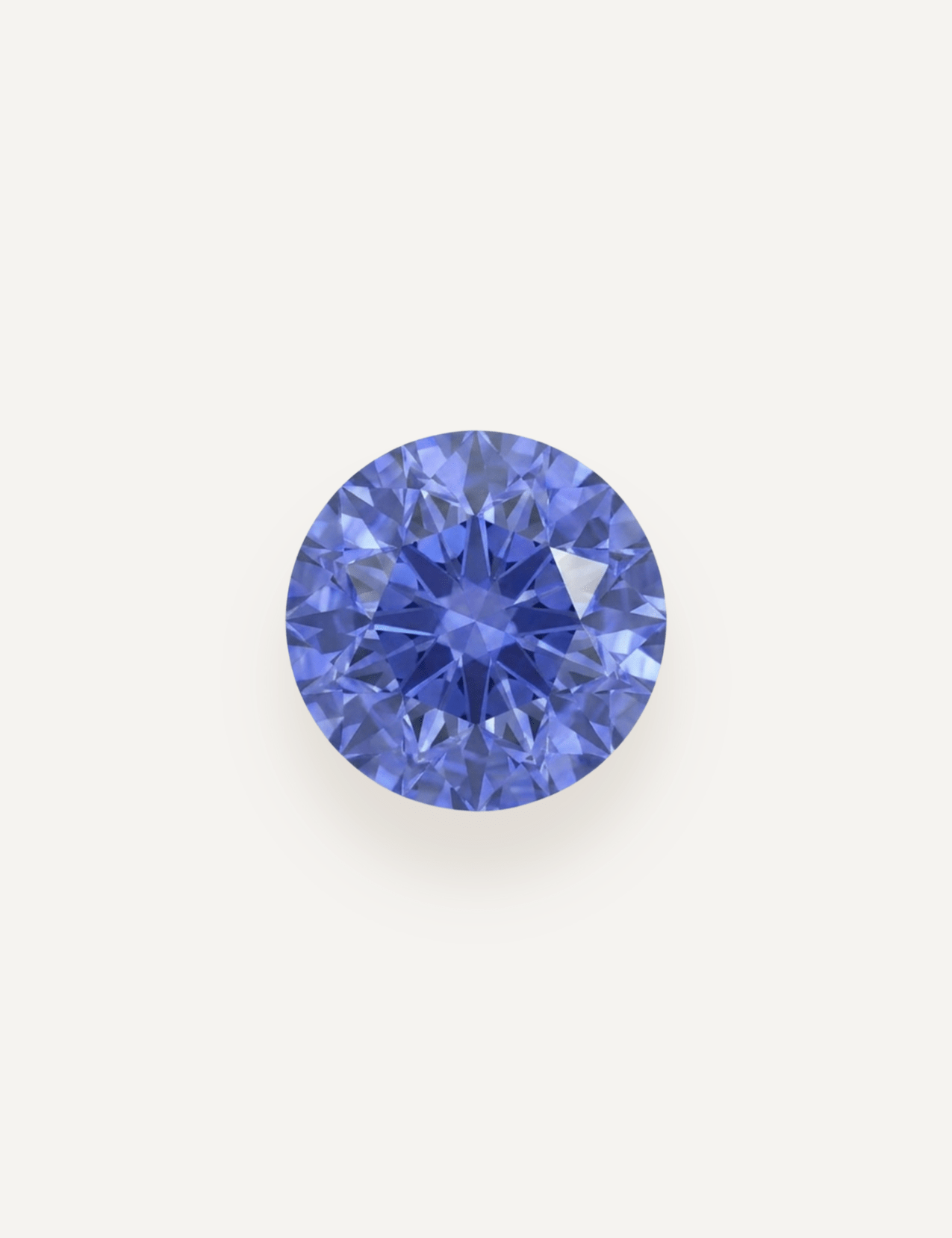 0.89 TCW Ceylon Blue Round Brilliant Cut Sapphire Pair - Molten Store