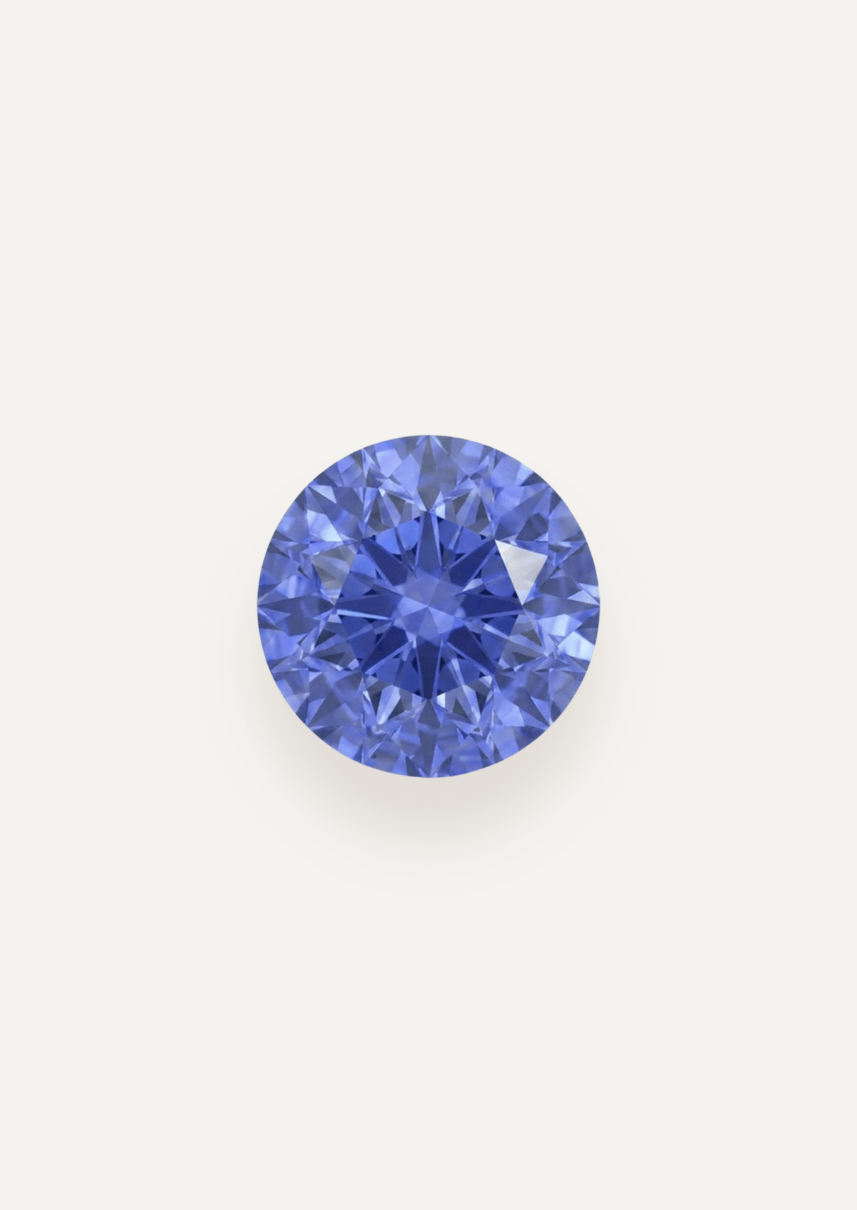 0.89 TCW Ceylon Blue Round Brilliant Cut Sapphire Pair - Molten Store