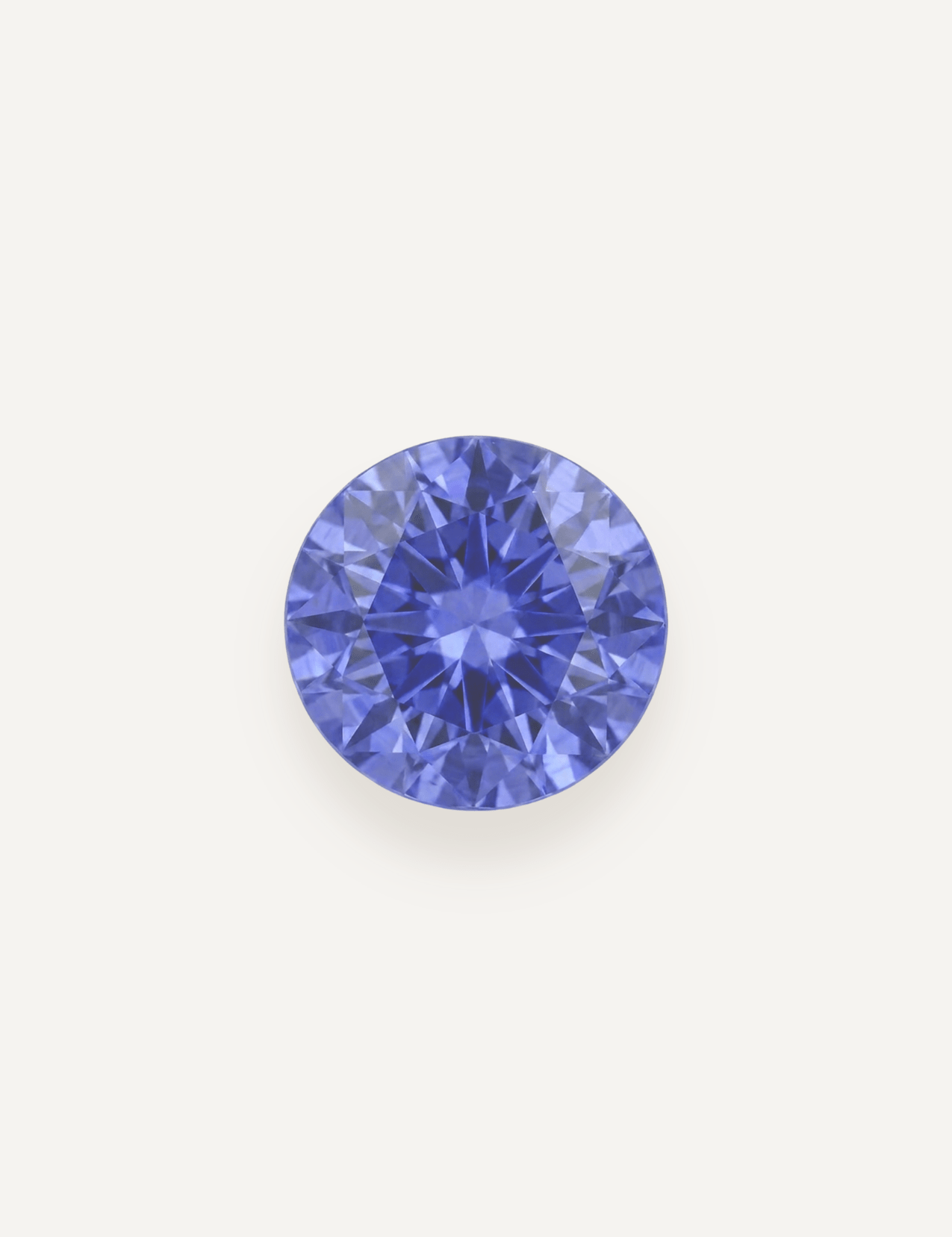 0.89 TCW Ceylon Blue Round Brilliant Cut Sapphire Pair - Molten Store