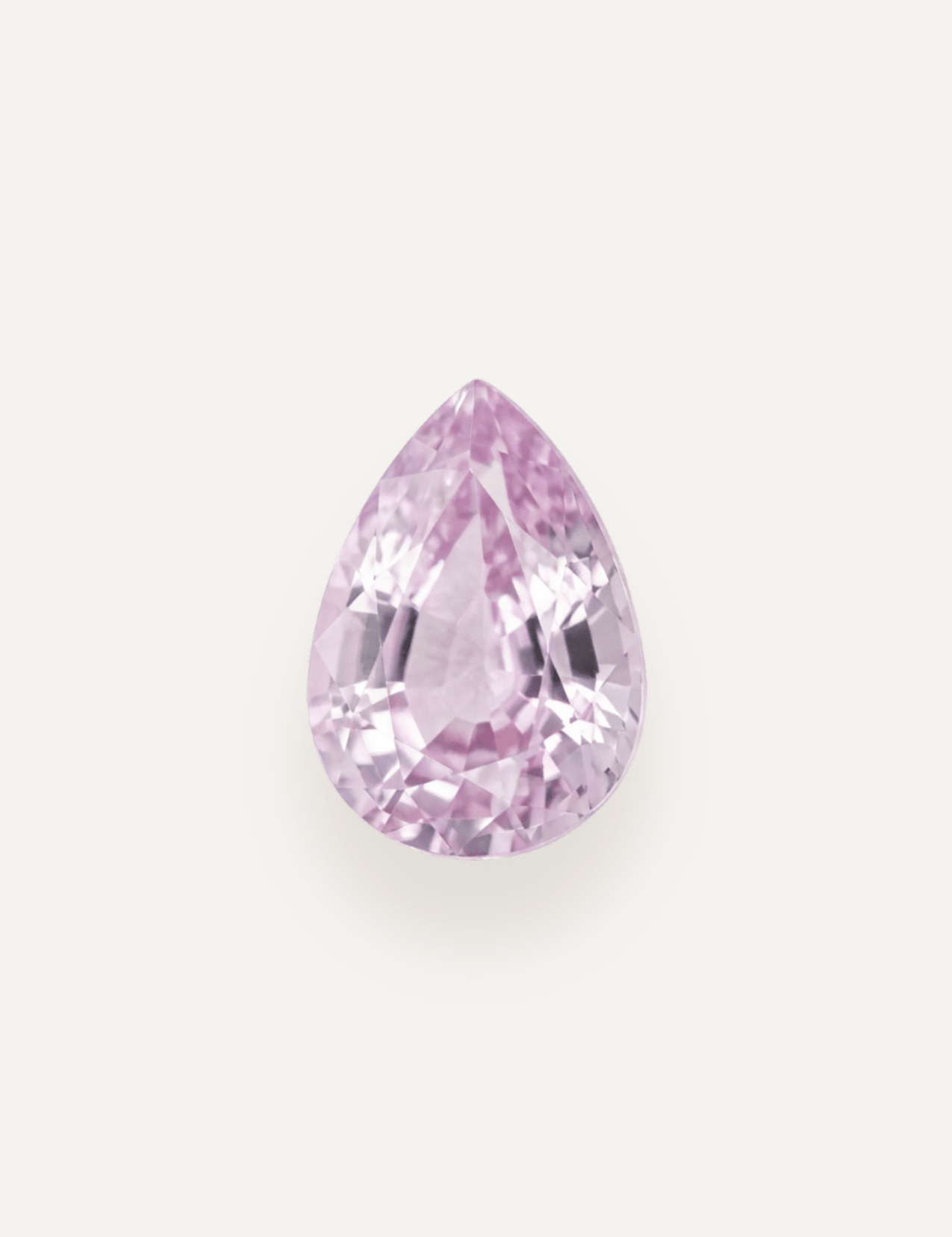 0.92ct Pink Pear Cut Sapphire - Molten Store