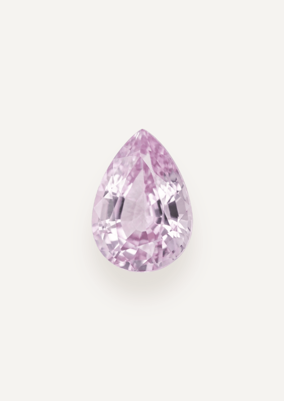 0.92ct Pink Pear Cut Sapphire - Molten Store