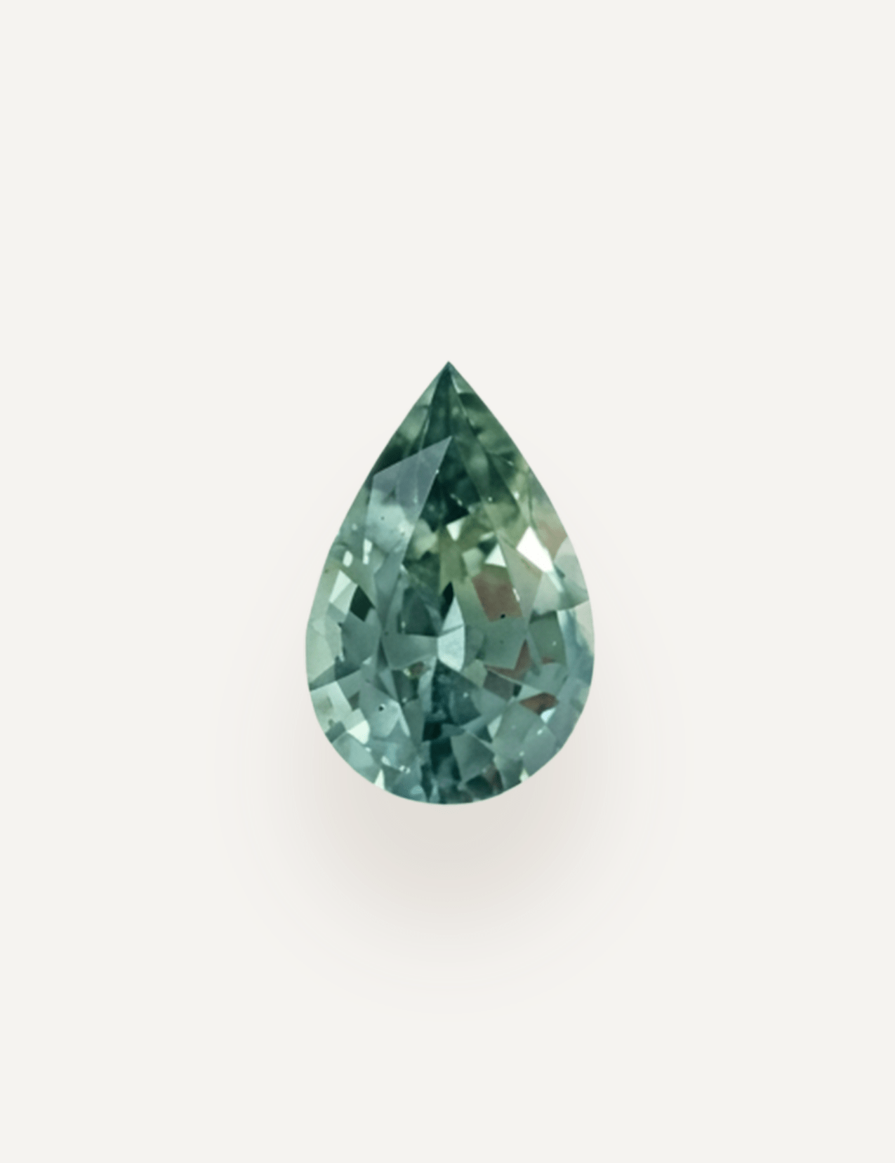0.94 TCW Green Pear Cut Sapphire Pair - Molten Store