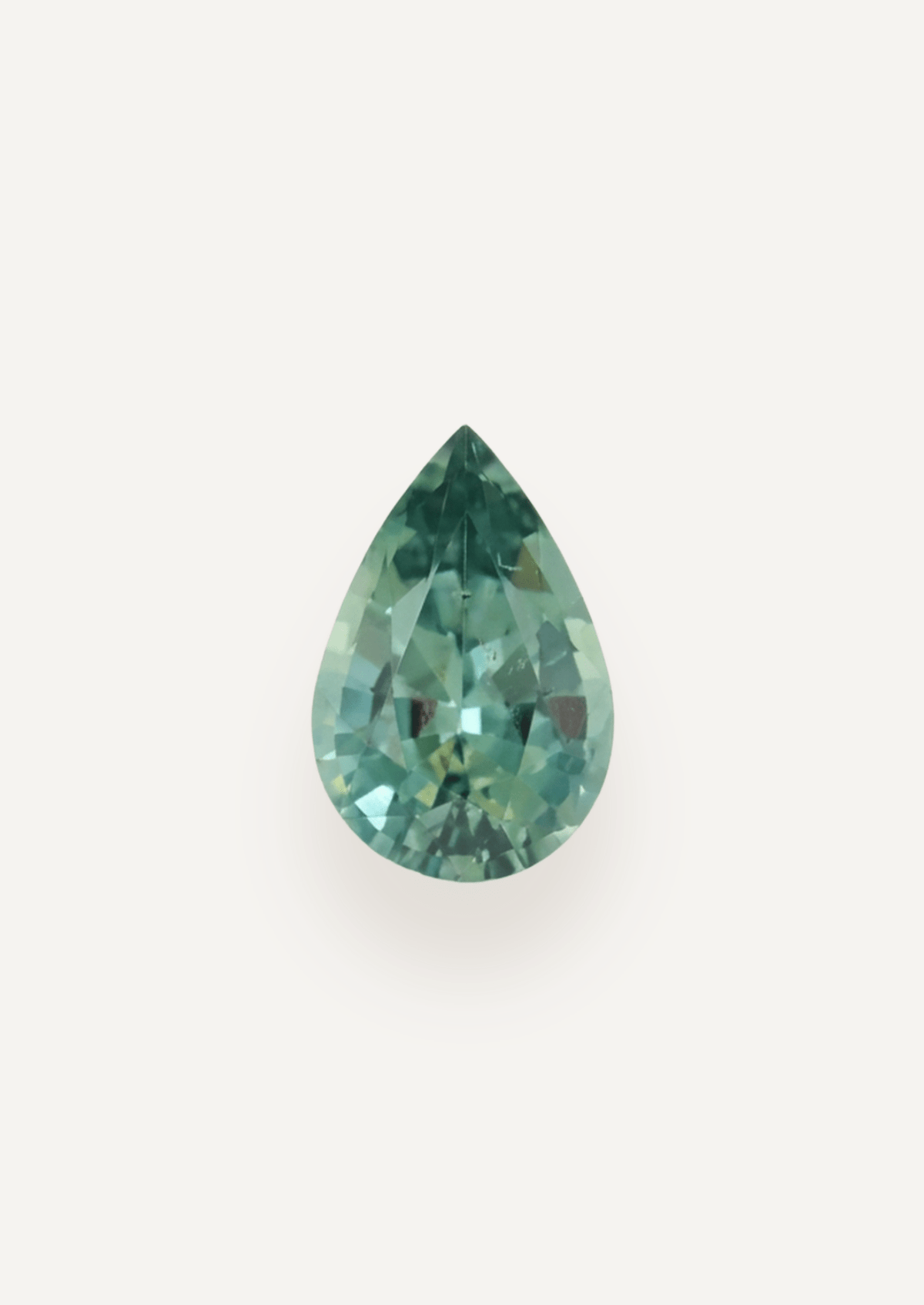 0.94 TCW Green Pear Cut Sapphire Pair - Molten Store