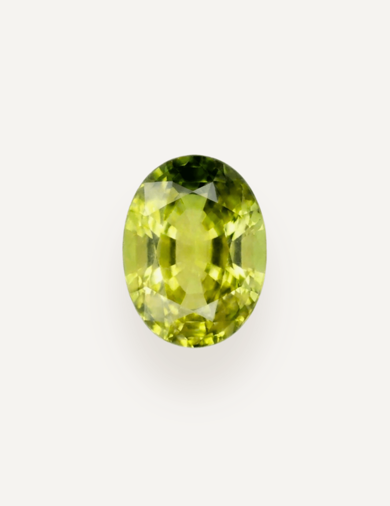 0.96ct Queensland Green Parti Oval Cut Sapphire - Molten Store