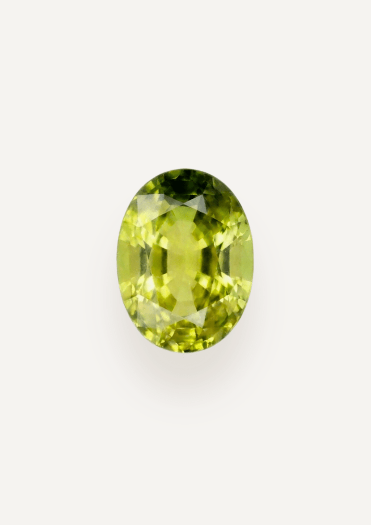 0.96ct Queensland Green Parti Oval Cut Sapphire - Molten Store