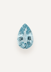 0.99ct Blue Pear Cut Aquamarine - Molten Store