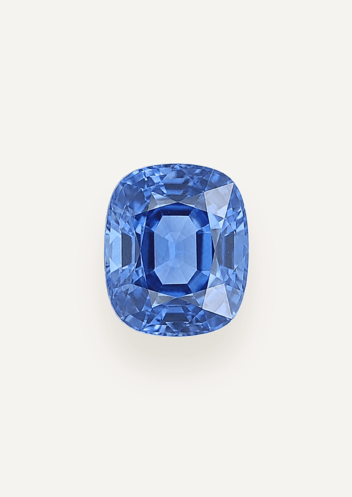 1.00ct Ceylon Blue Cushion Cut Sapphire - Molten Store