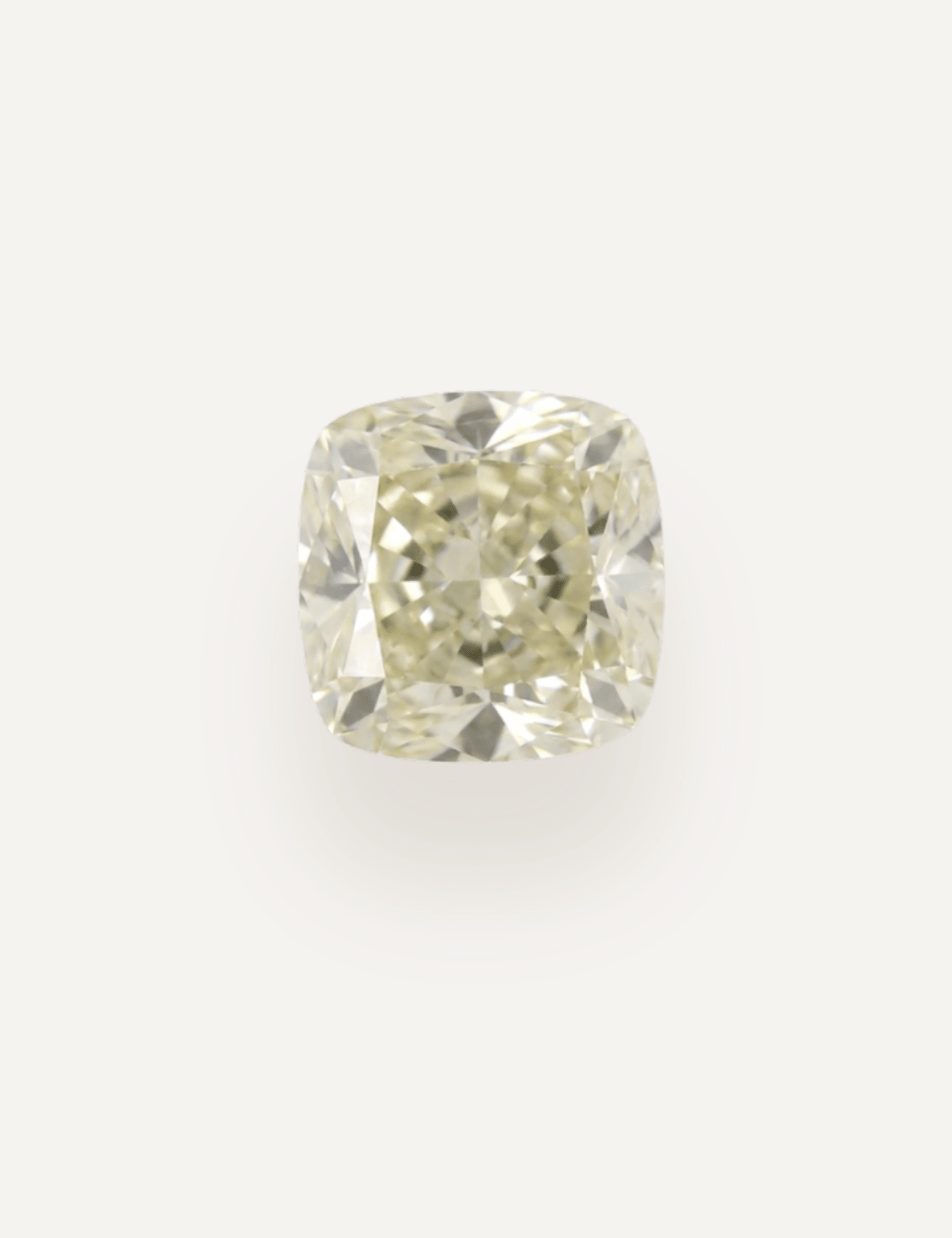 1.00ct White Cushion Cut Diamond - Molten Store