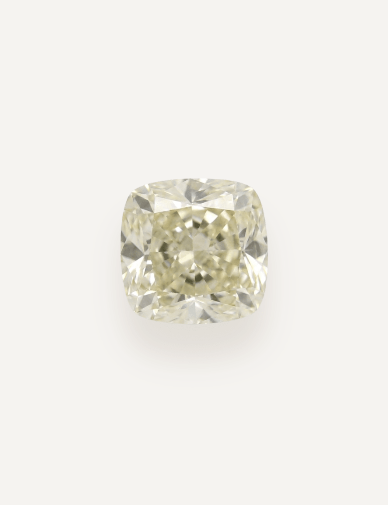 1.00ct White Cushion Cut Diamond - Molten Store