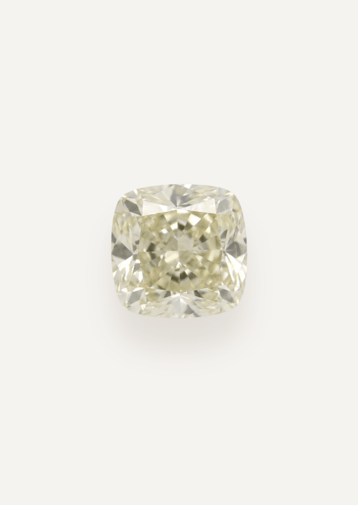 1.00ct White Cushion Cut Diamond - Molten Store