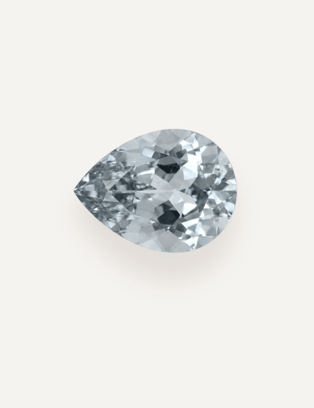 1.01ct Pear Cut Blue Sapphire - Molten Store