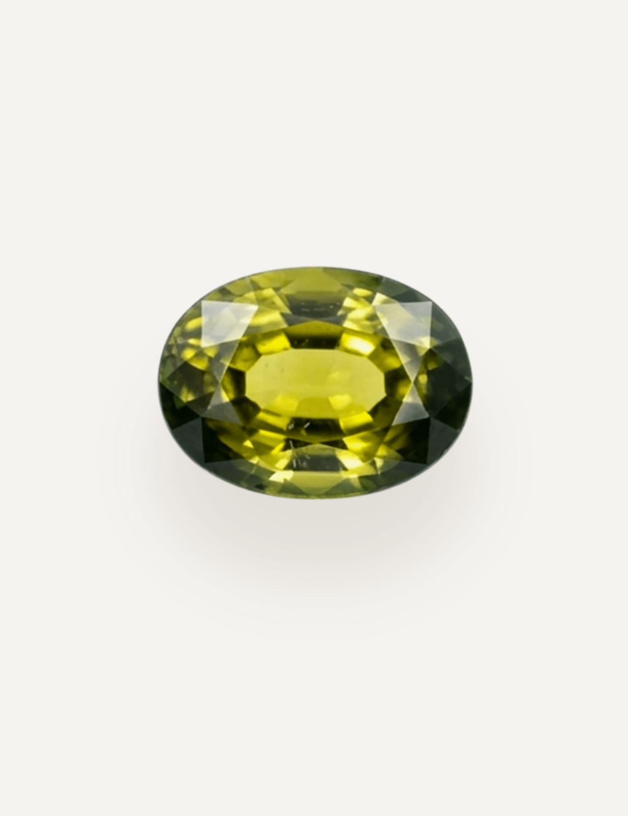 1.01ct Queensland Green Parti Oval Cut Sapphire - Molten Store