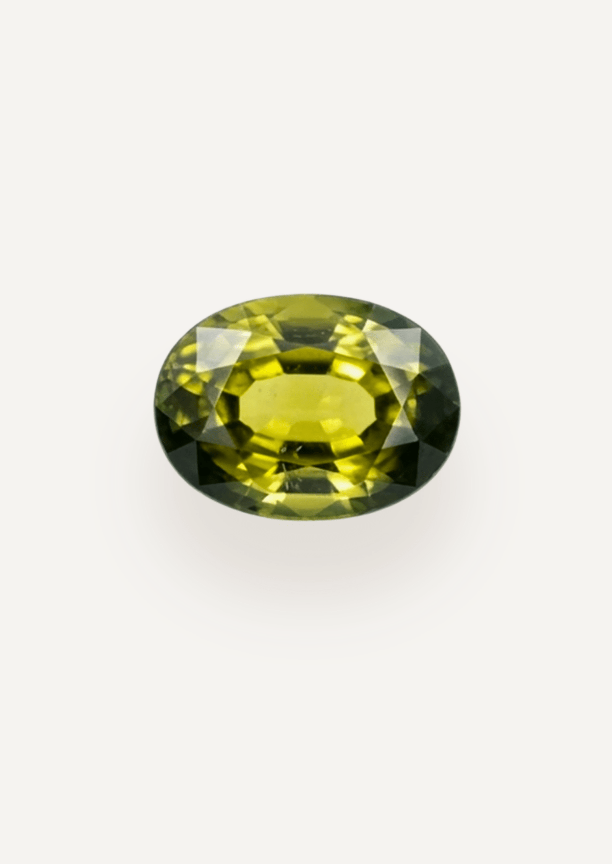1.01ct Queensland Green Parti Oval Cut Sapphire - Molten Store
