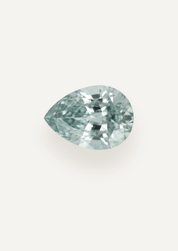 1.02ct Green Pear Cut Sapphire - Molten Store