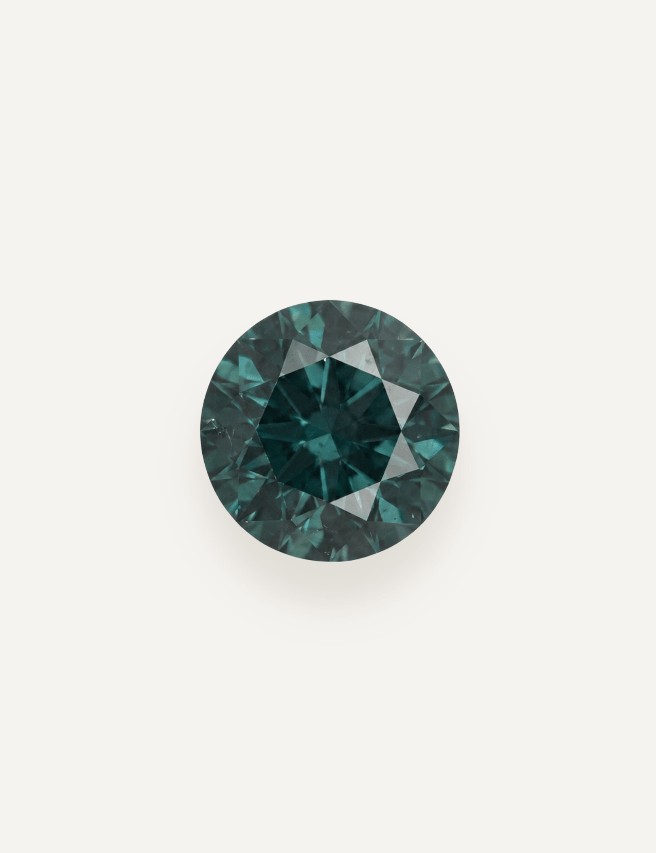 1.02ct Queensland Teal Parti Round Cut Sapphire - Molten Store