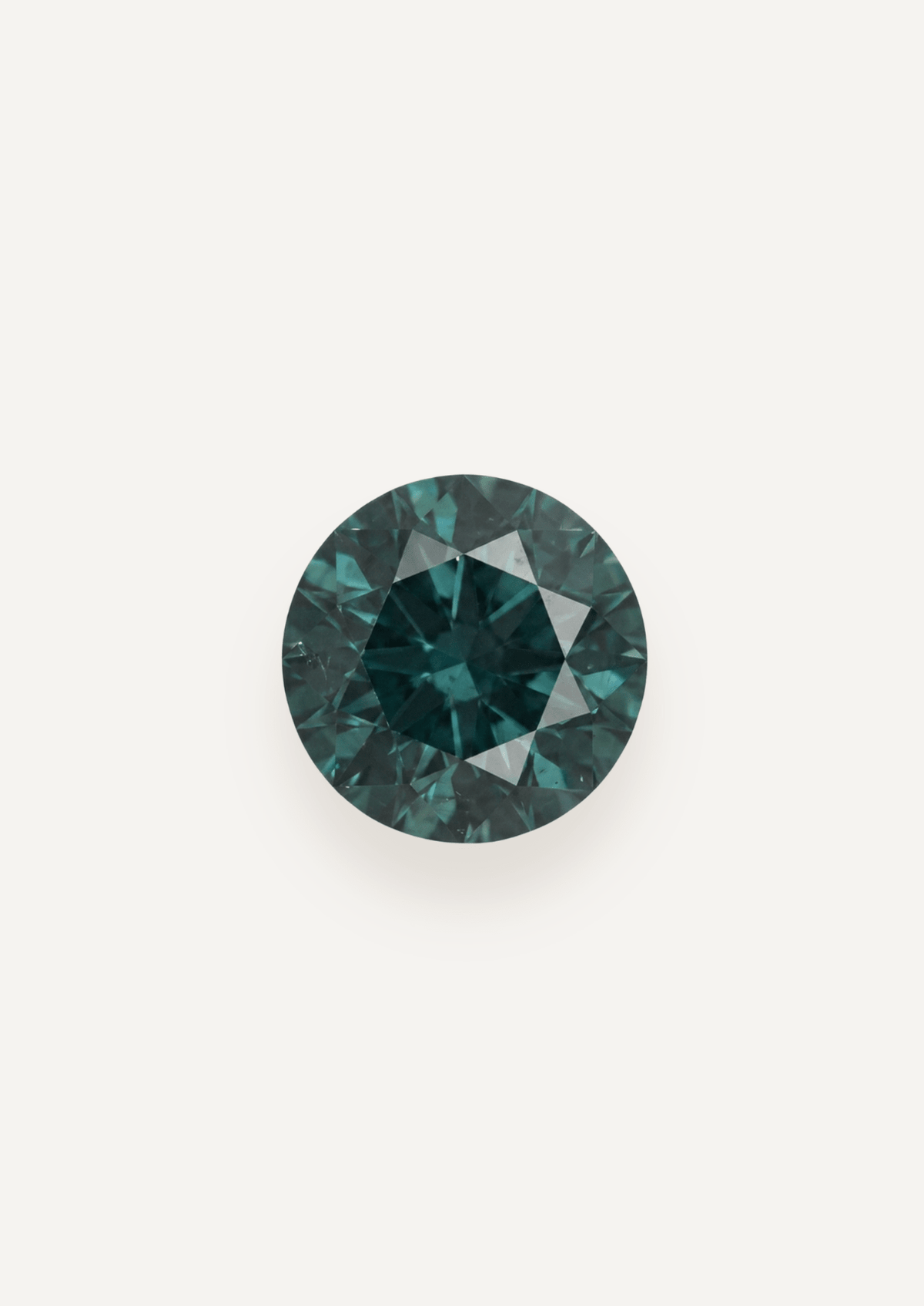 1.02ct Queensland Teal Parti Round Cut Sapphire - Molten Store