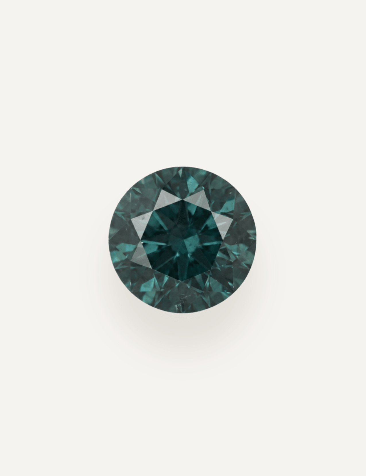 1.02ct Queensland Teal Parti Round Cut Sapphire - Molten Store