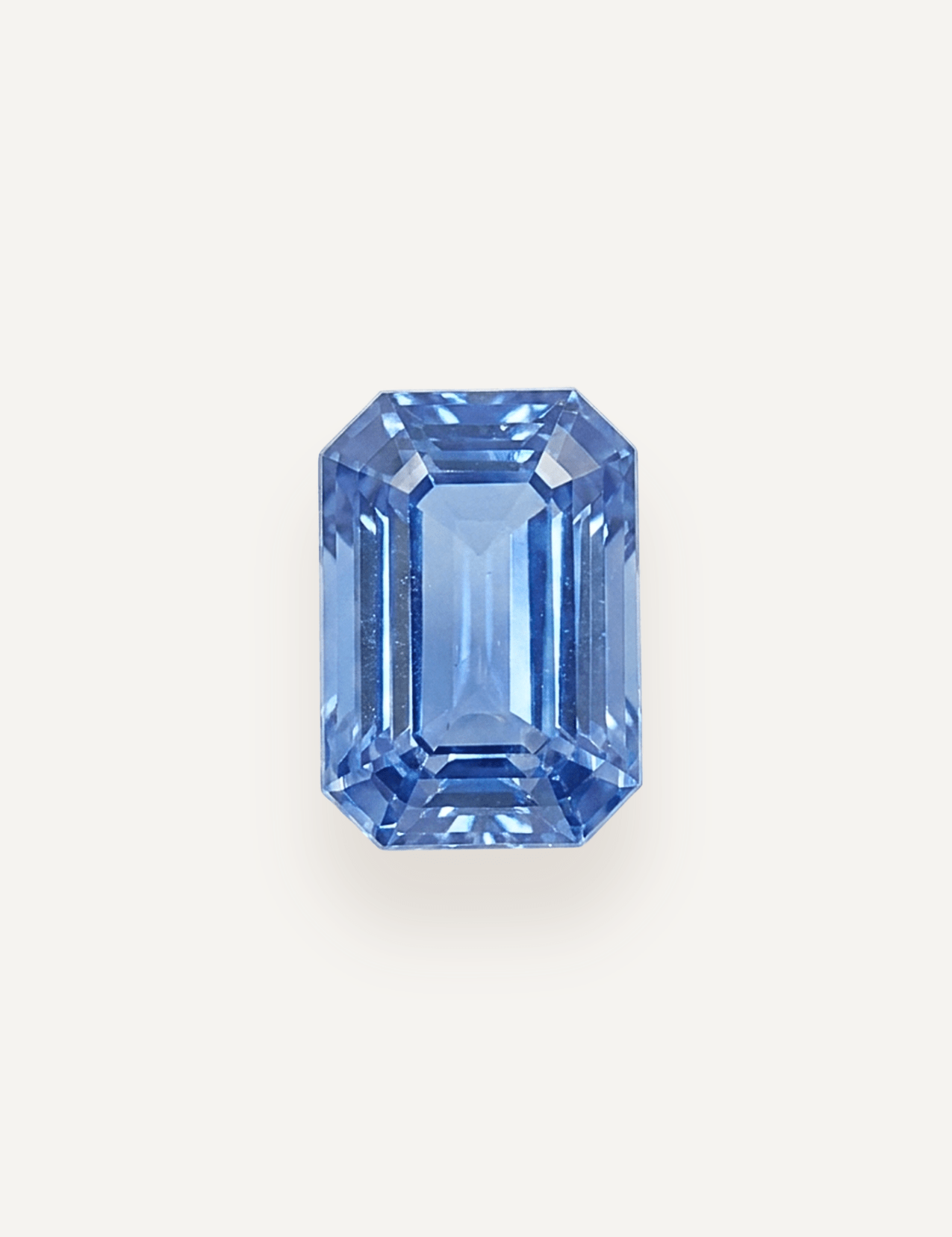1.03ct Ceylon Blue Emerald Cut Sapphire - Molten Store