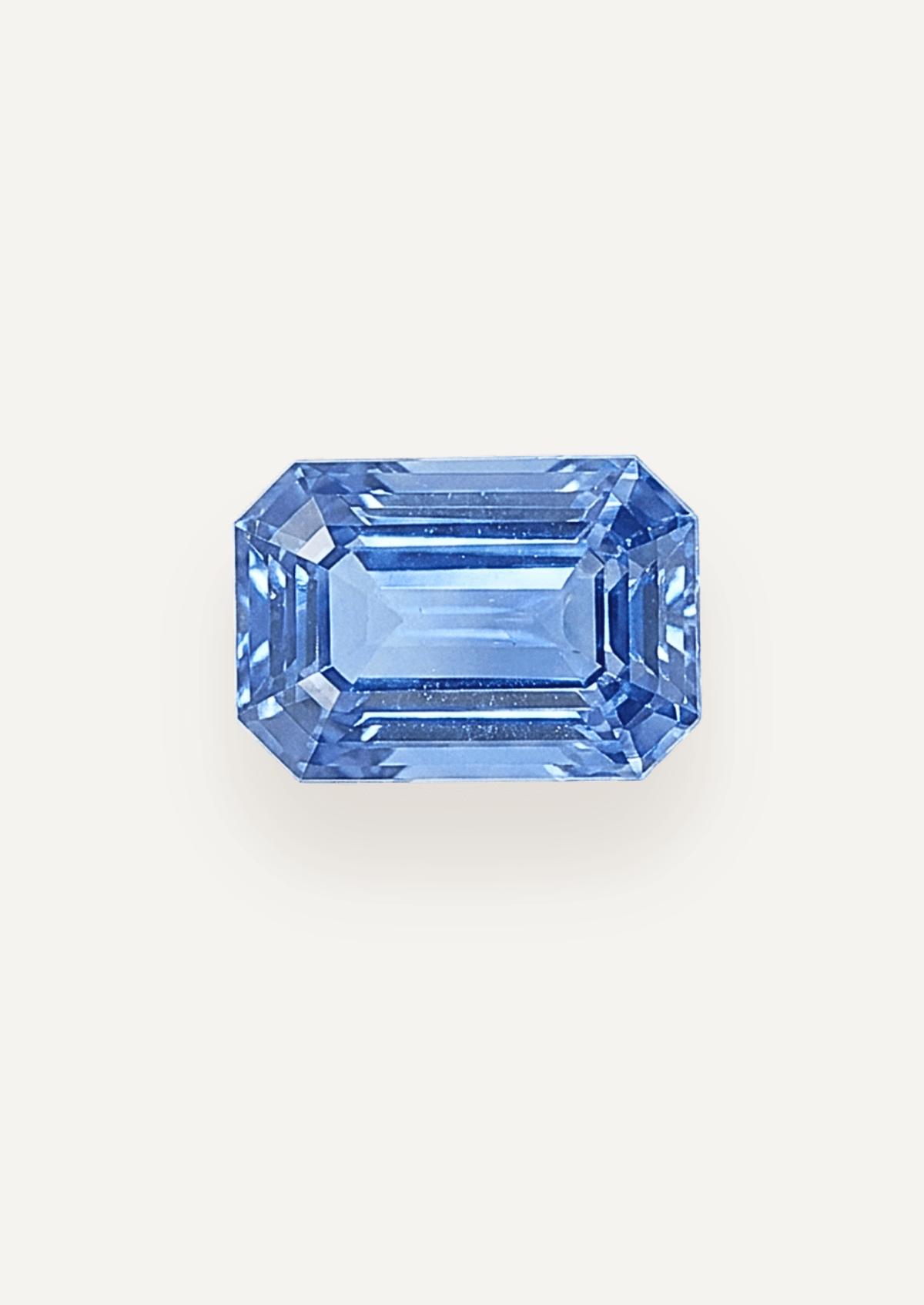 1.03ct Ceylon Blue Emerald Cut Sapphire - Molten Store