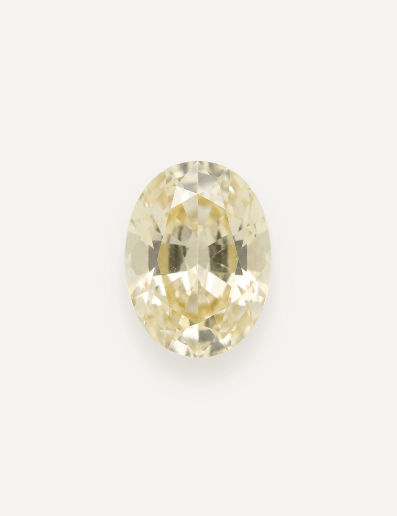 1.03ct Oval Cut Yellow Sapphire - Molten Store