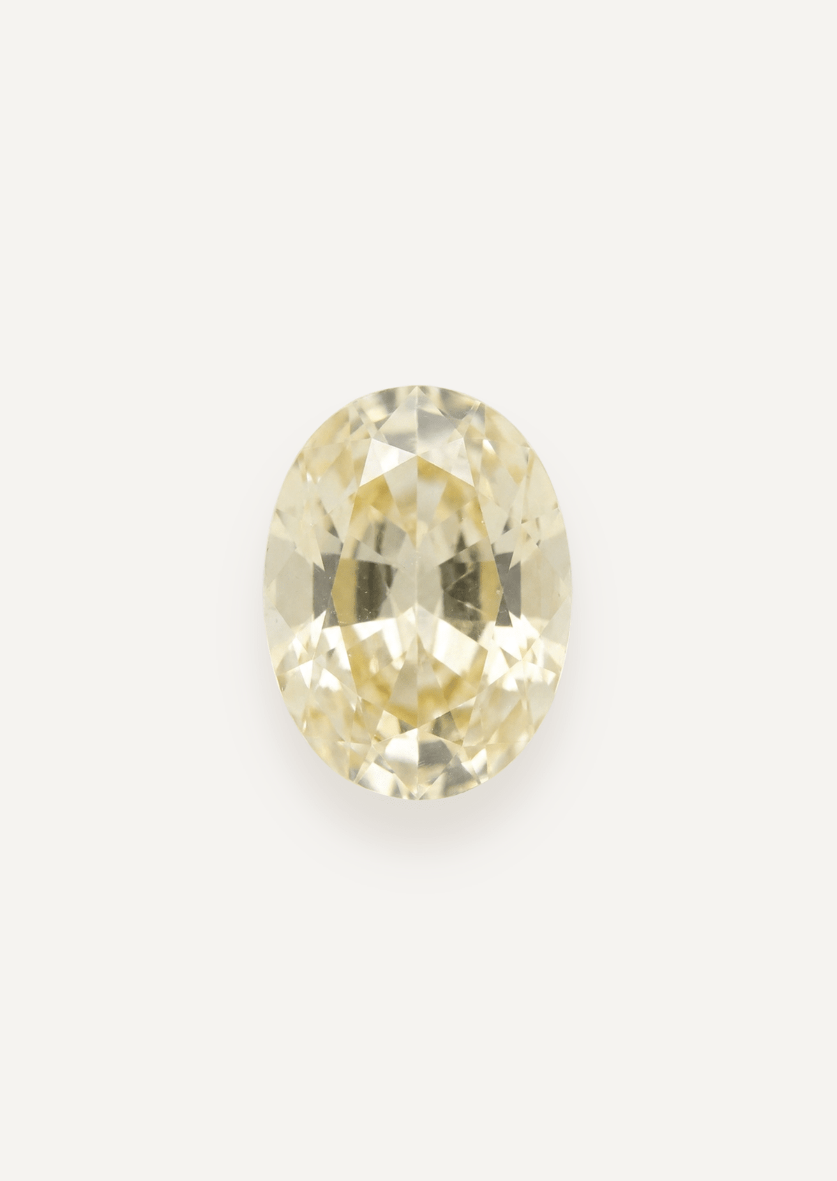 1.03ct Oval Cut Yellow Sapphire - Molten Store