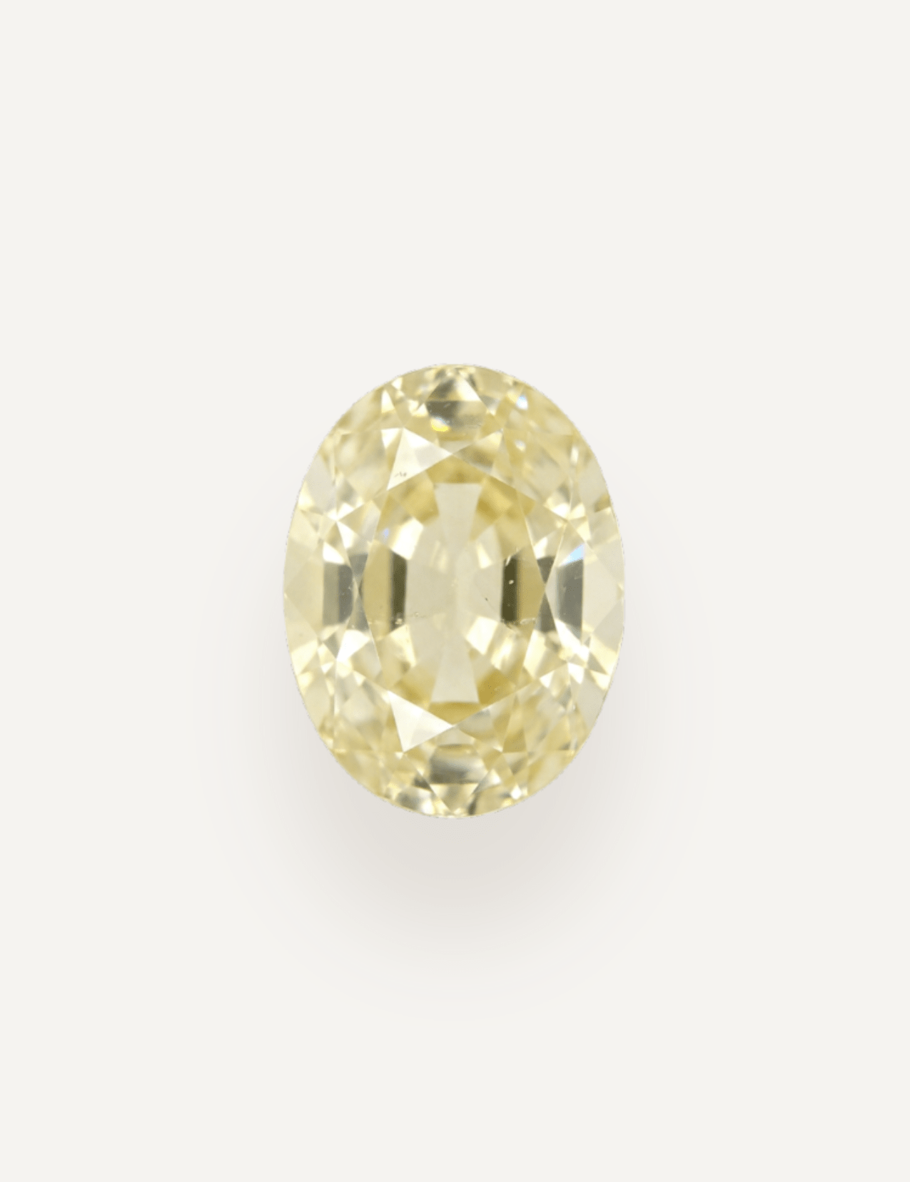 1.03ct Oval Cut Yellow Sapphire - Molten Store