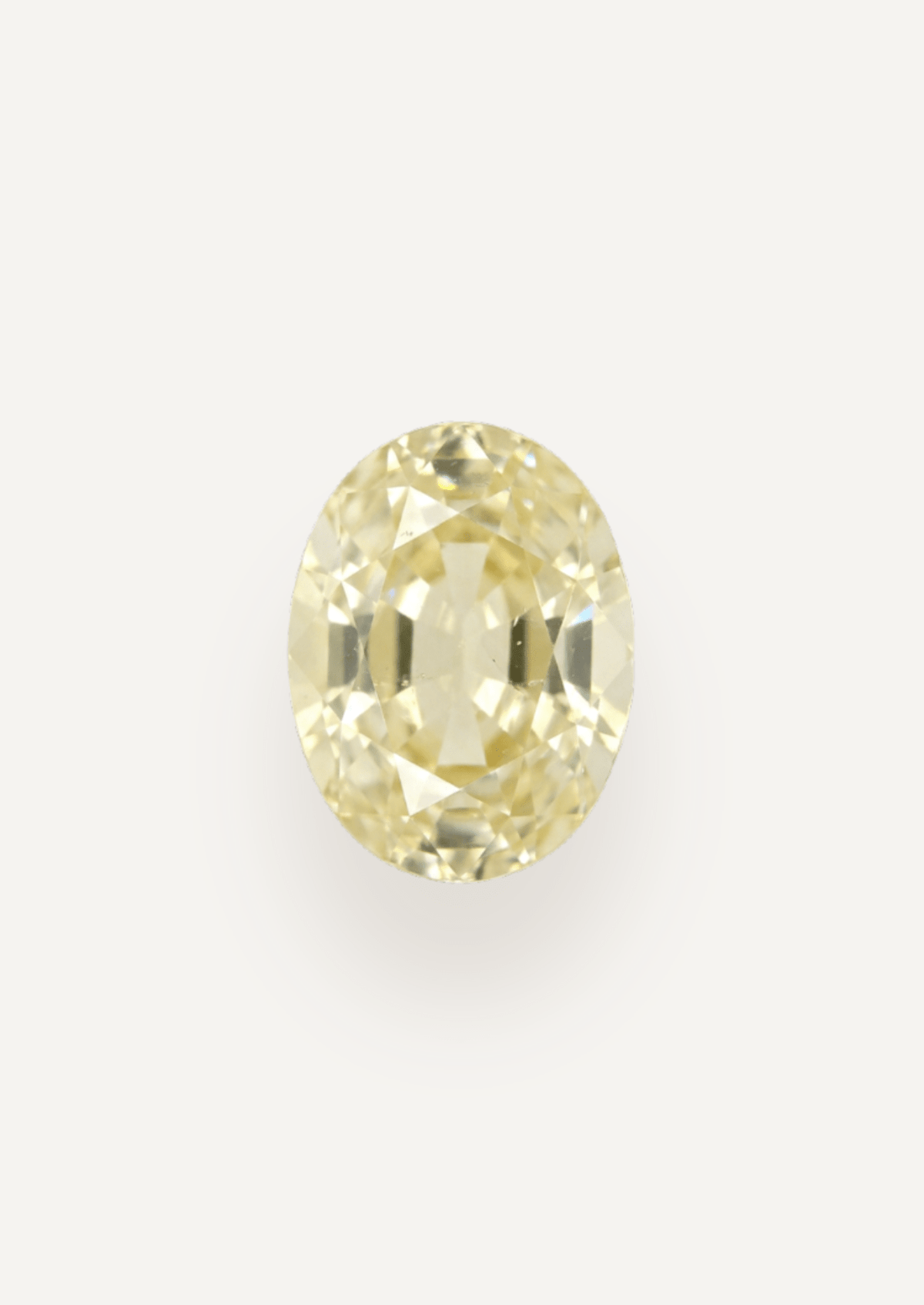 1.03ct Oval Cut Yellow Sapphire - Molten Store