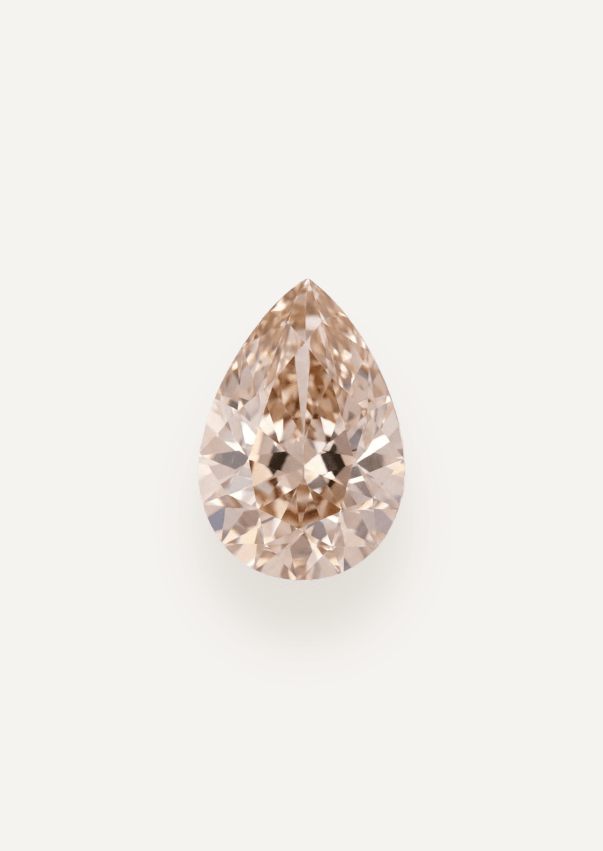 1.03ct Peach Pear Cut Sapphire - Molten Store