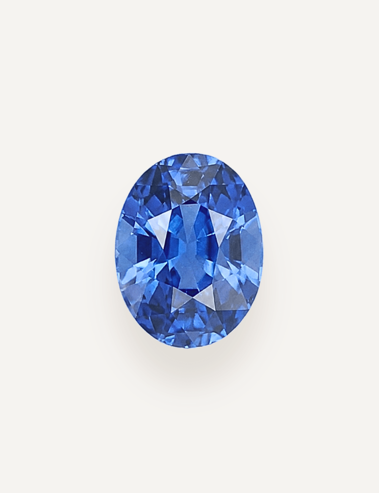 1.04ct Ceylon Blue Oval Cut Sapphire - Molten Store