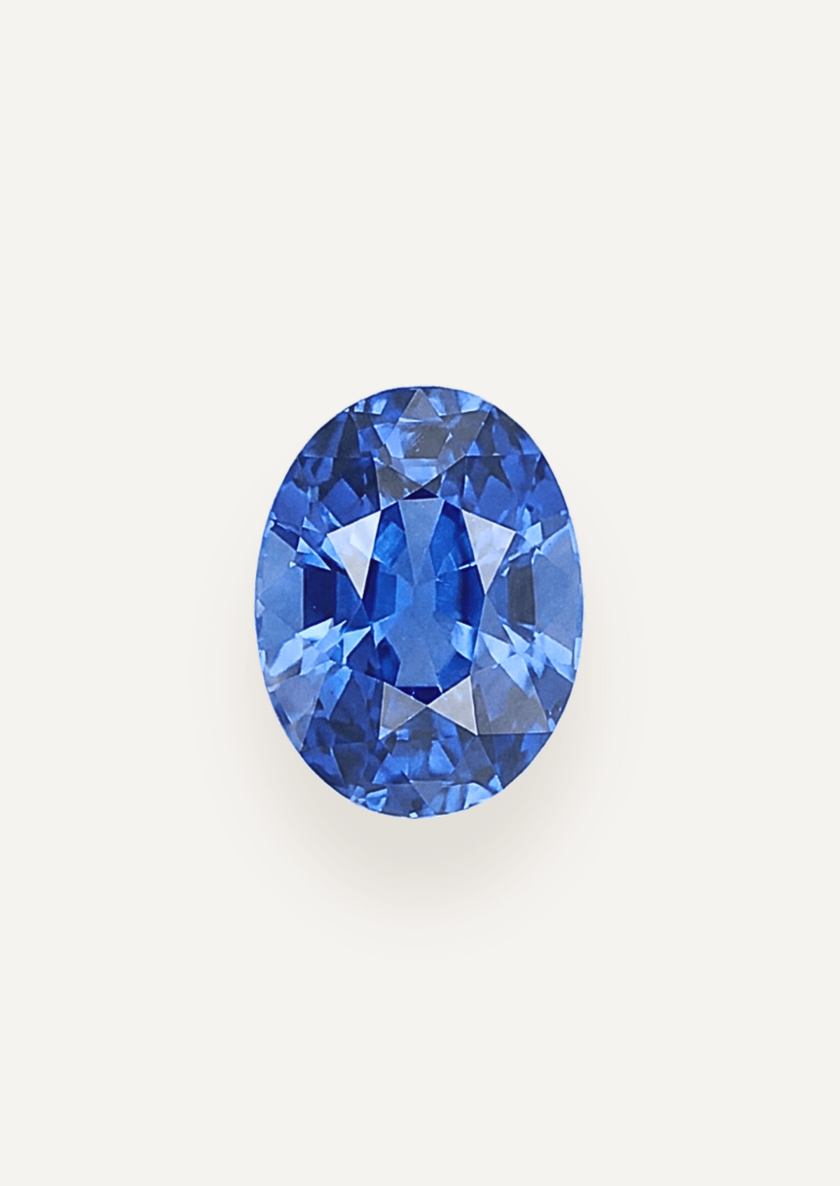 1.04ct Ceylon Blue Oval Cut Sapphire - Molten Store