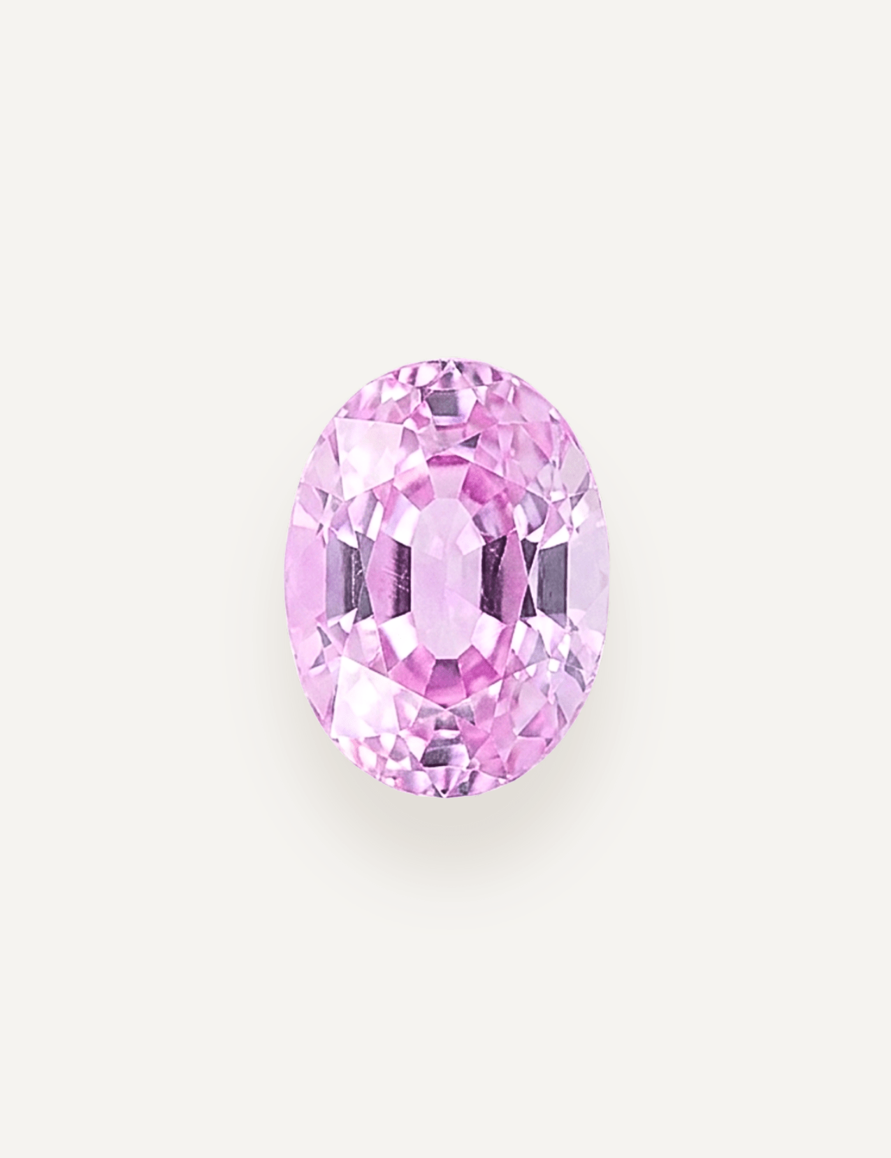 1.04ct Oval Cut Pink Sapphire - Molten Store