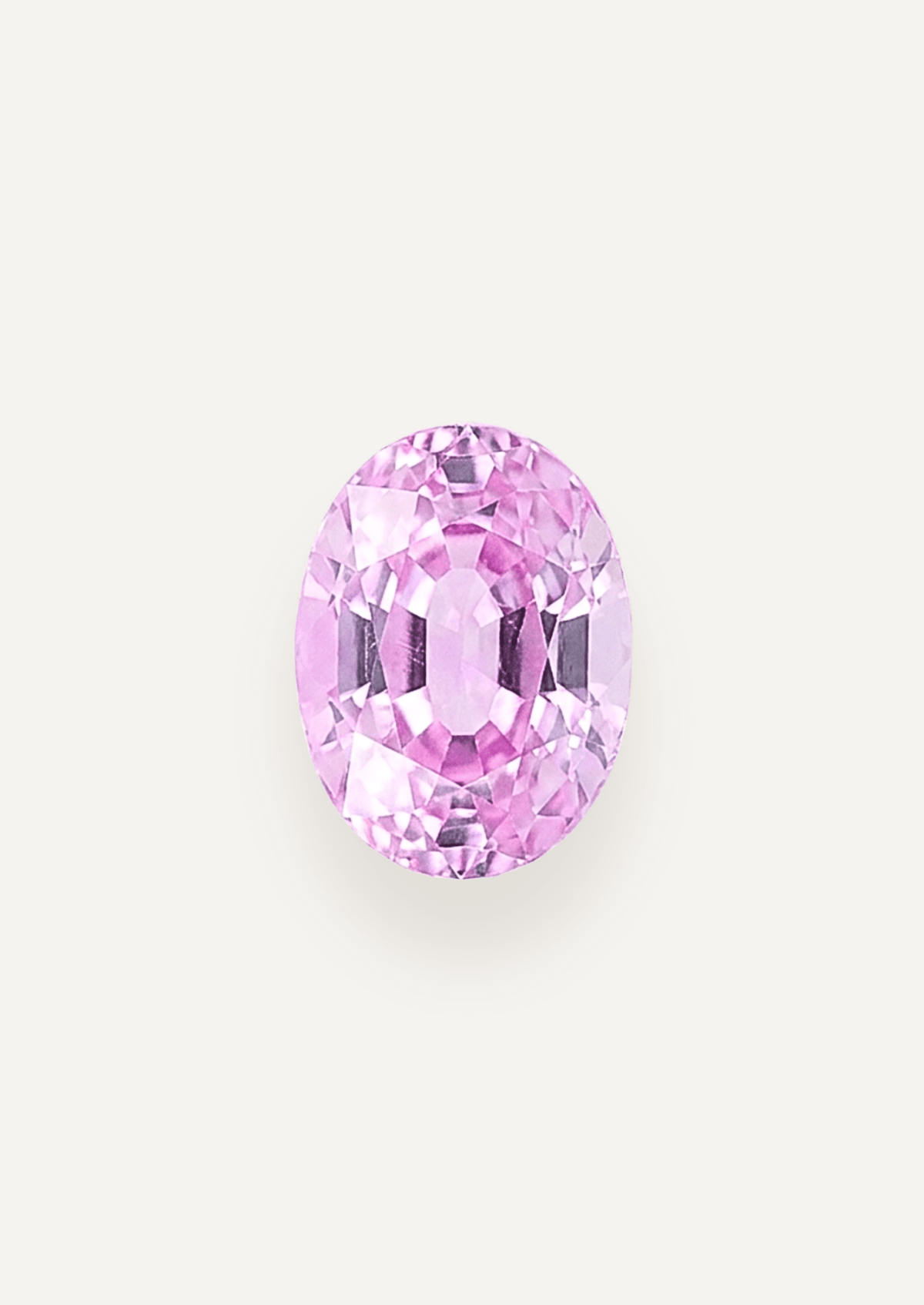 1.04ct Oval Cut Pink Sapphire - Molten Store