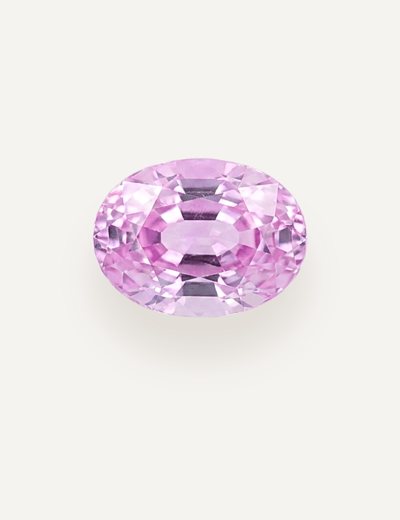 1.04ct Oval Cut Pink Sapphire - Molten Store