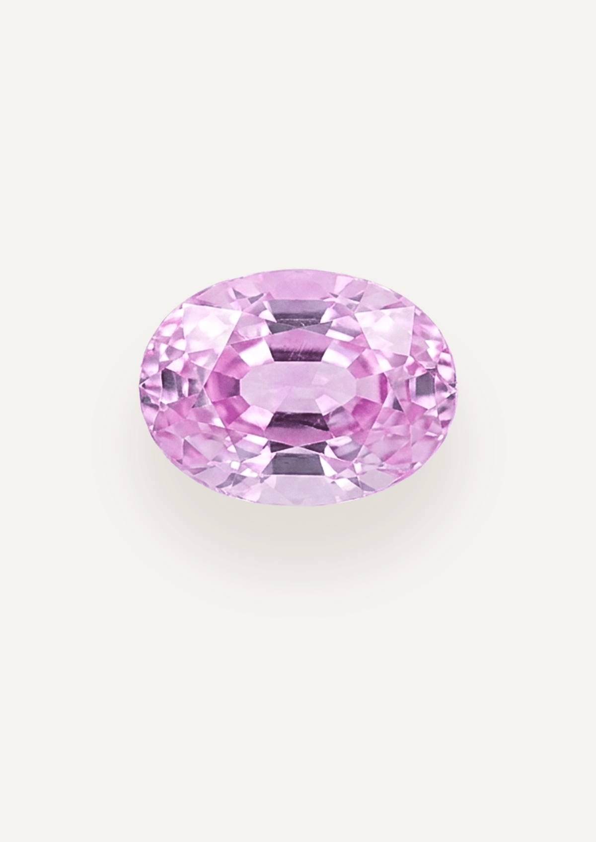 1.04ct Oval Cut Pink Sapphire - Molten Store