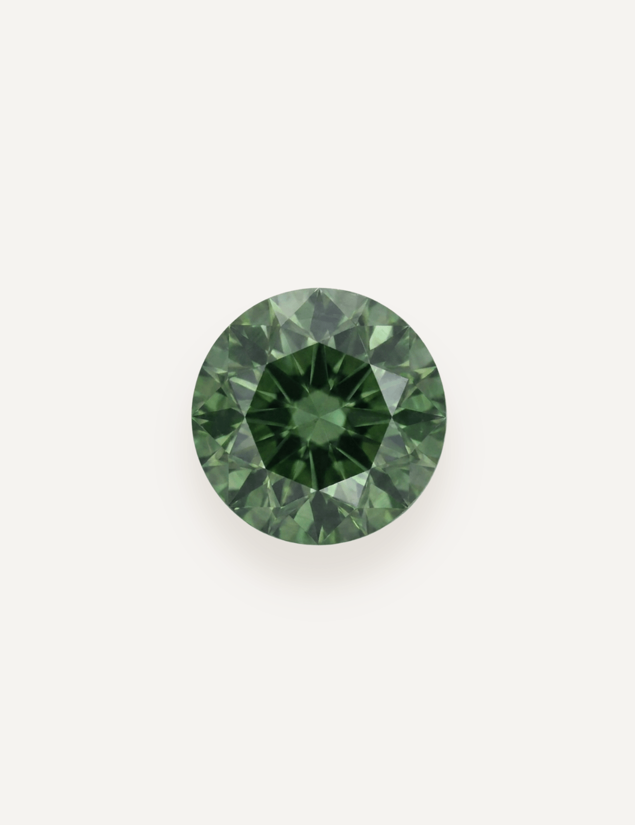 1.05 TCW Matched Pair Round Brilliant Cut Green Sapphires - Molten Store